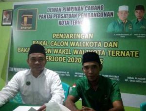 Ketua dan Sekertaris DPC PPP Kota Ternate