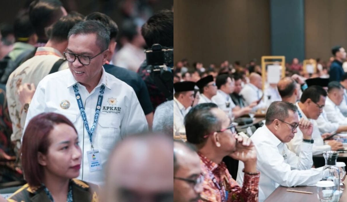 Foto: Bupati Halteng Ikram Sangadji Hadiri Kegiatan Munas APKASI bersama 416 Kepala Daerah di Minahasa Utara.
