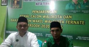 Ketua dan Sekertaris DPC PPP Kota Ternate