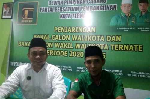 Ketua dan Sekertaris DPC PPP Kota Ternate